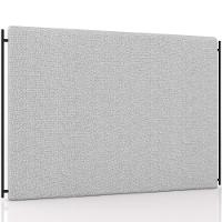 Cabeceira Cama Box Casal 140cm Estofada Goya P05 Linho Cinza Claro - Lyam Decor - 1