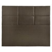 Cabeceira Estofada Milena 1,95 Sued Shop Das Cabeceiras Castor - 1