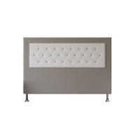 Cabeceira Havana 1,95 Cm Cama Box King Size Suede Bege - 1
