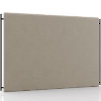 Cabeceira Cama Box Casal 140cm Estofada Goya P05 Suede Bege - Lyam Decor - 1