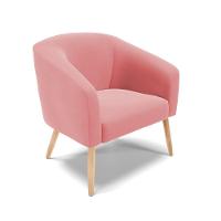 Kit 01 Namoradeira 02Lug E 01 Poltrona Stella Rosê Natural - 6