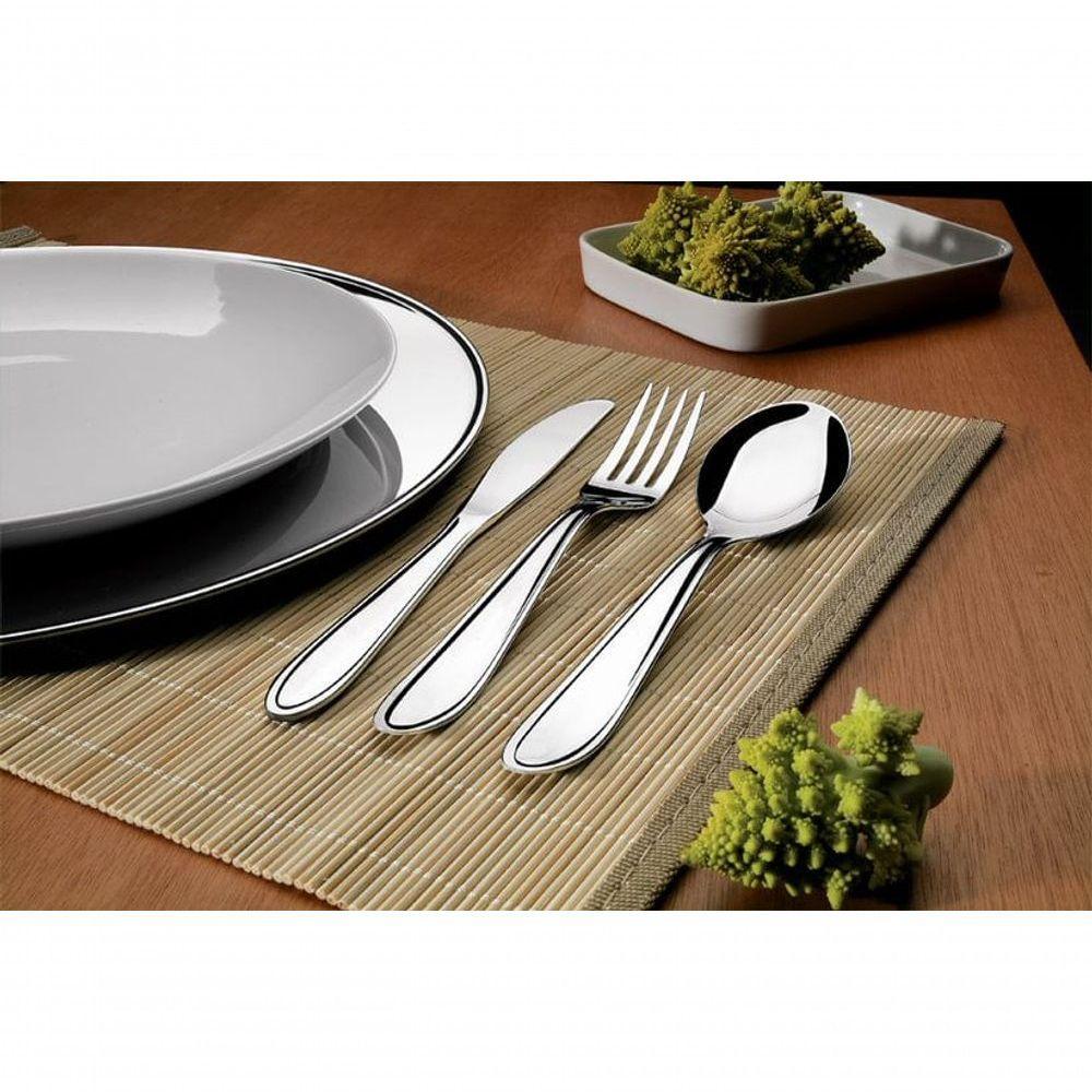 Jogo De Faca De Churrasco 12 Peças - Lyon 214 X 3 Mm - 2