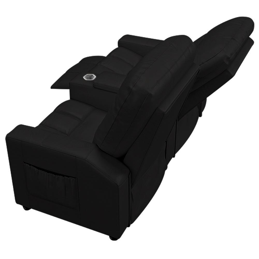 Poltrona Reclinável 2 Lugares Sala De Cinema Romeo F05 Facto Preto - 2