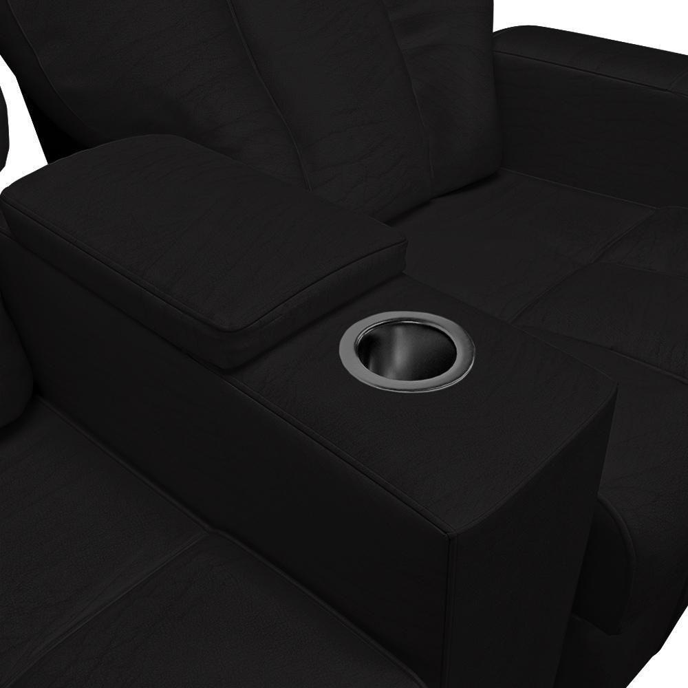 Poltrona Reclinável 2 Lugares Sala De Cinema Romeo F05 Facto Preto - 5