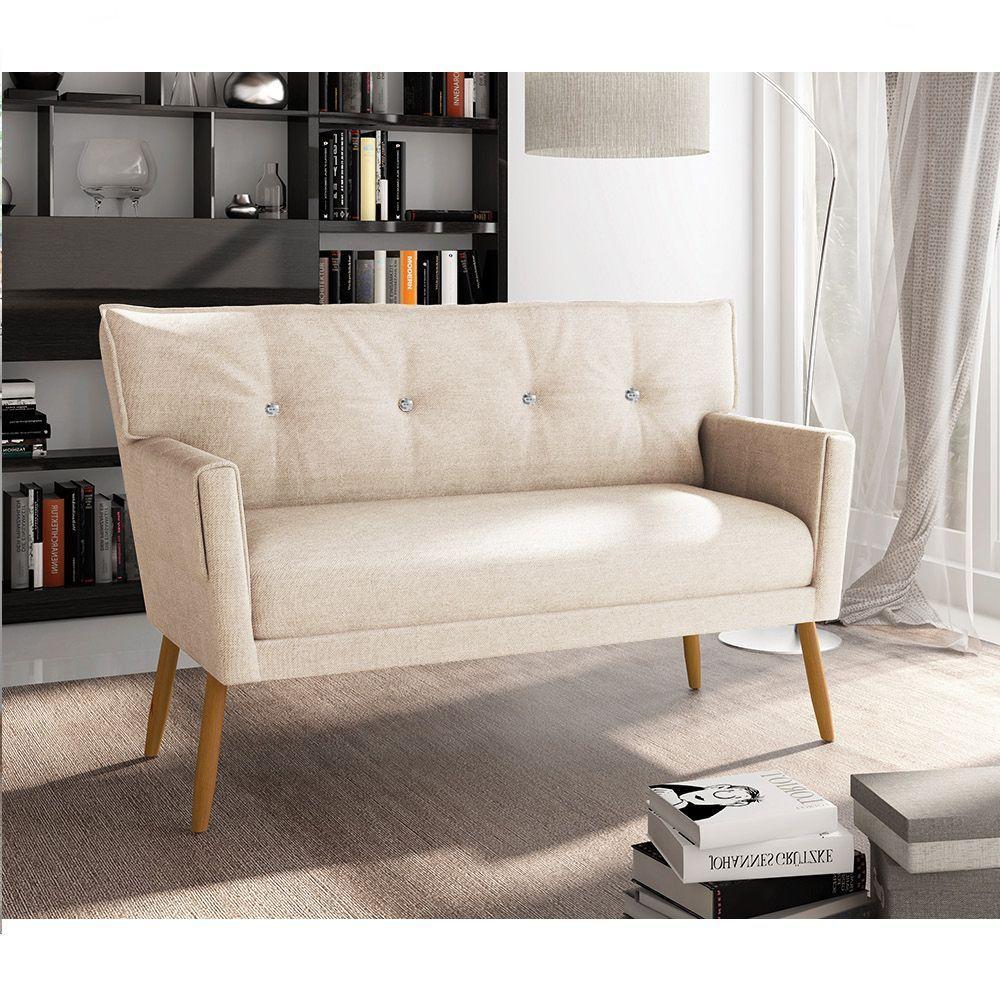 Kit Namoradeira E 02 Poltronas Anitta D'rossi A27 Areia - 8