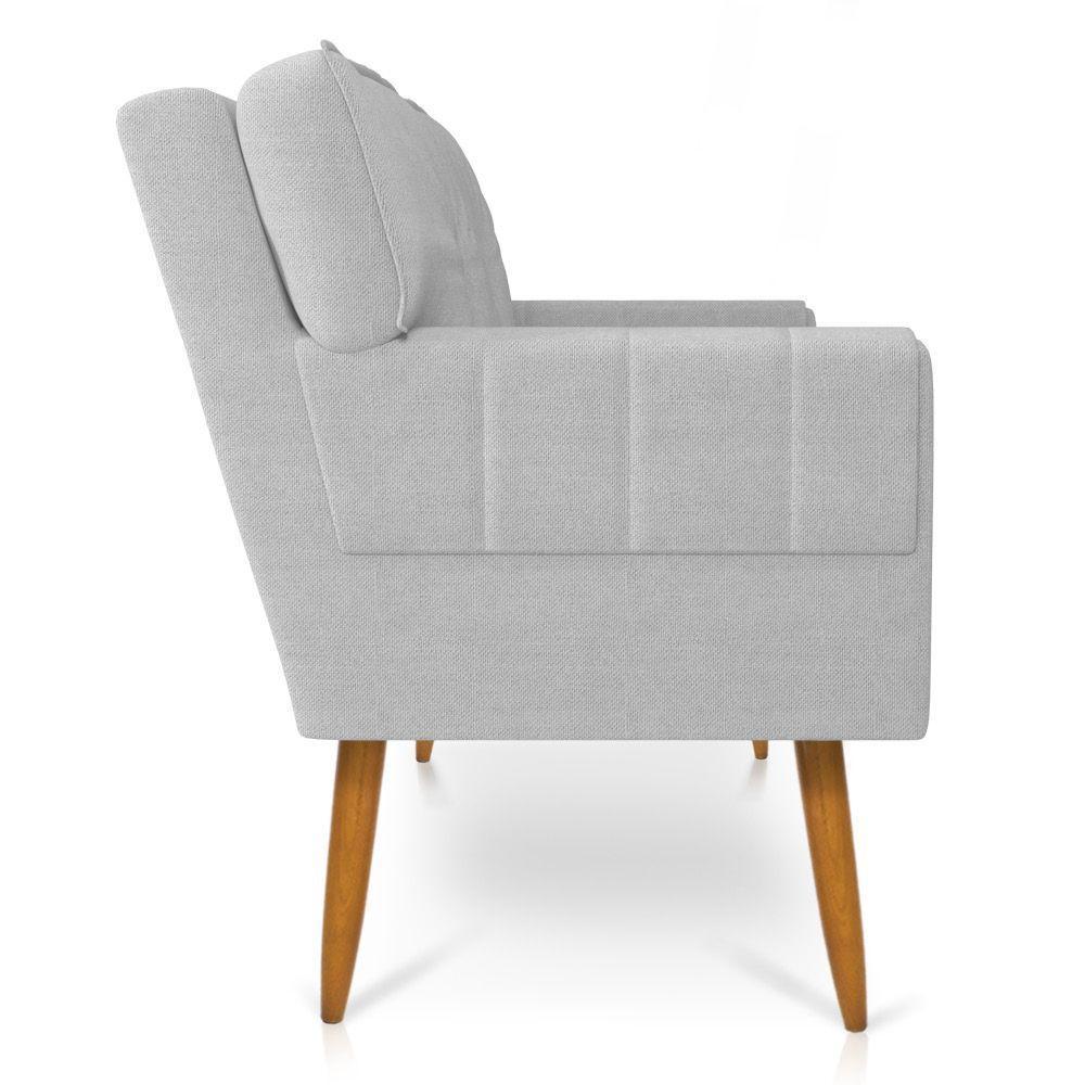 Kit Namoradeira E 02 Poltronas Anitta D'rossi A05 Cinza - 7