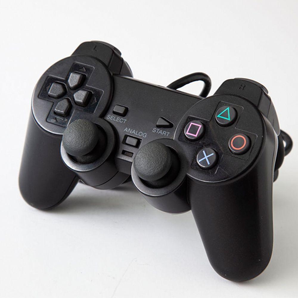 Controle Ps2 Com Fio Manete Dualshock Playstation 2 E 1 Analógico Preciso Alta Sensibilidade - 1