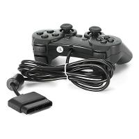 Controle Ps2 Com Fio Manete Dualshock Playstation 2 E 1 Analógico Preciso Alta Sensibilidade