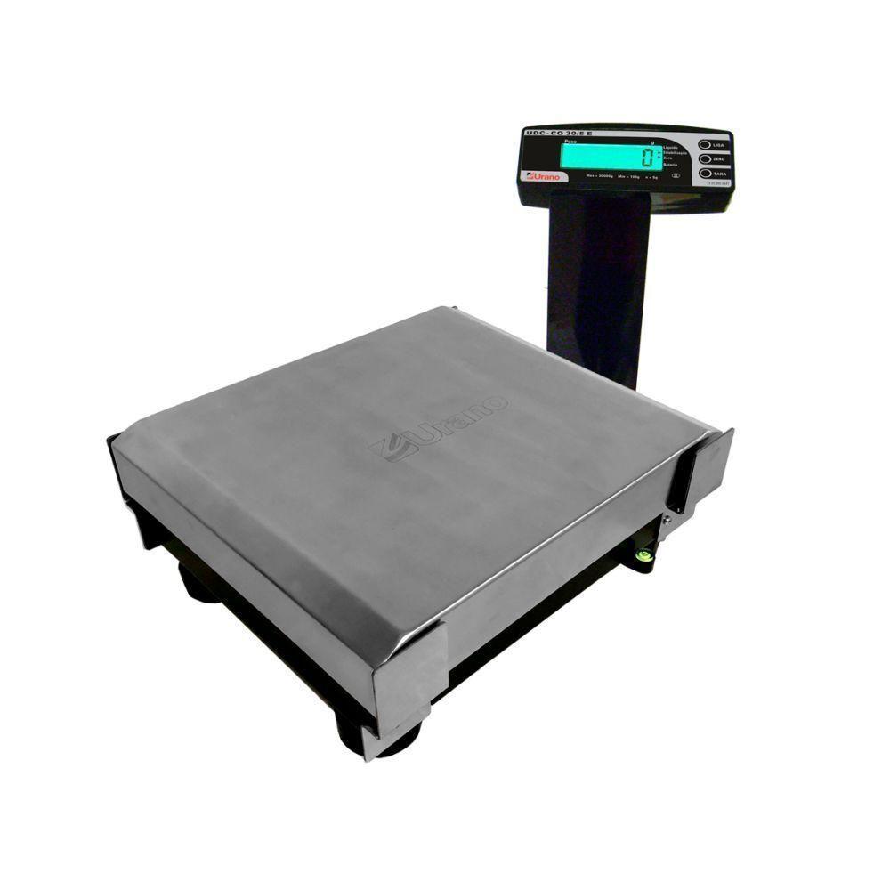 Caixa Supermercado Empacotador Preto 1,50m Check Out E Balança 30kg Urano Bivolt - 3