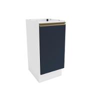 Balcão Celeste Kappesberg 100% Mdf 1 Porta Branco/azul 40cm - 1