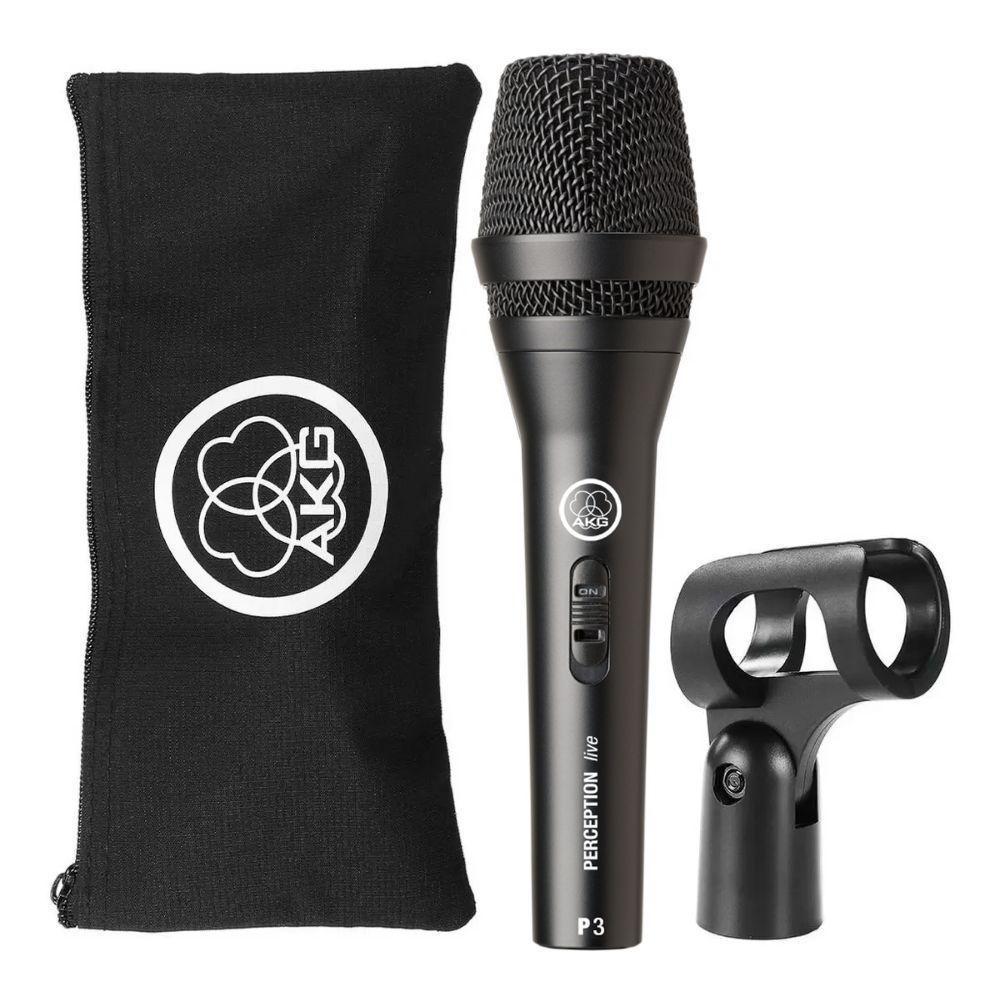Microfone Akg P3s Perception Vocal Profissional - 1