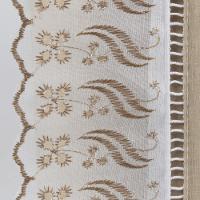 Jogo Cama Lençol Paris King Percal 180 Fios 100% Algodão Lese Bordada 3 Peças - Castor - 3