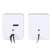 Caixa De Som 2.0 Usb 5v 2x 1w Com Controlador De Volume Branca - Vs-01b - 3