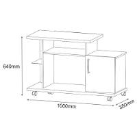 Rack Ambiente Smart Cinamomo Off White - Hb Móveis - 6