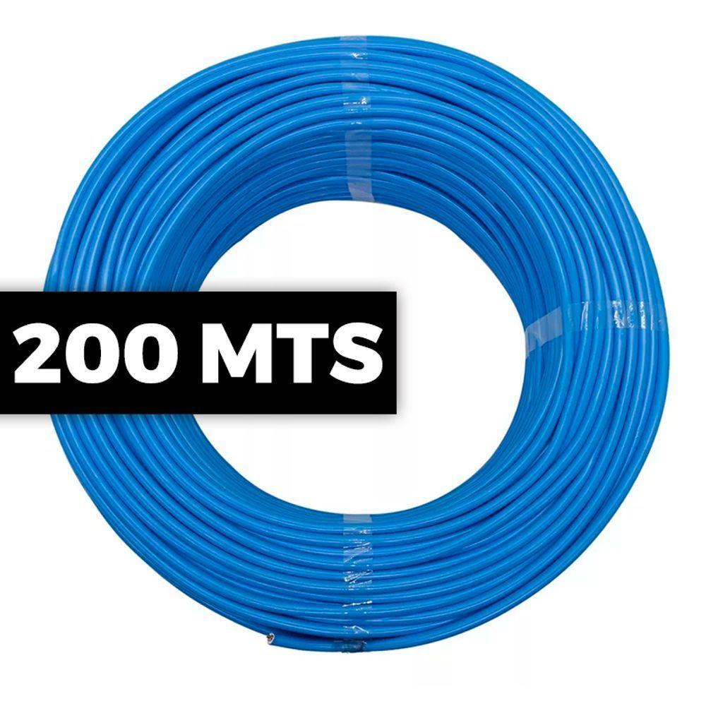 Cabo De Rede Cat 5e Mpt Interno 200 Metros U/utp 4p X 24awg | Azul - 2
