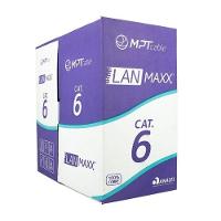 Cabo De Rede Cat 6 Mpt Interno 305 Metros U/utp 4p X 23awg | Vermelho - 3