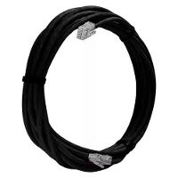 Cabo De Rede Cat 5e Mpt Interno E Externo 20 Metros U/utp 4p X 24awg | Preto Com Conectores - 1