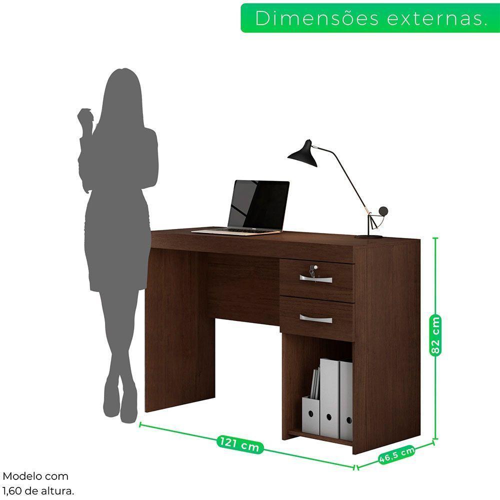 Escrivaninha Iara Candian Jcm Movelaria Café - 5