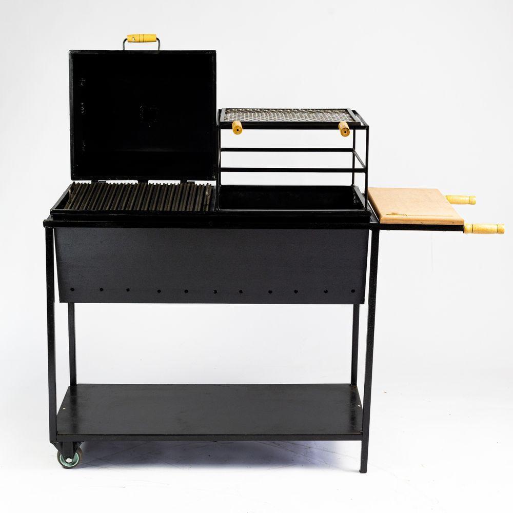 Churrasqueira Combinada Brasa Forte Preto - 6