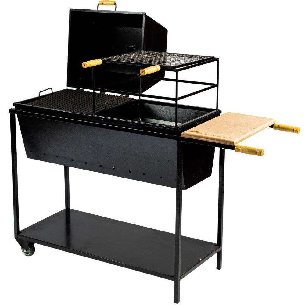 Churrasqueira Combinada Brasa Forte Preto - 7