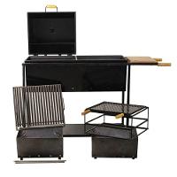 Churrasqueira Combinada Brasa Forte Preto - 9