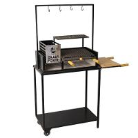 Churrasqueira Brasa Forte Parrilha Pequena Preto - 1