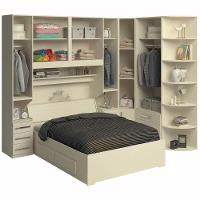 Dormitório Queen Size Sem Cama 1219s Carvalho Claro - 9