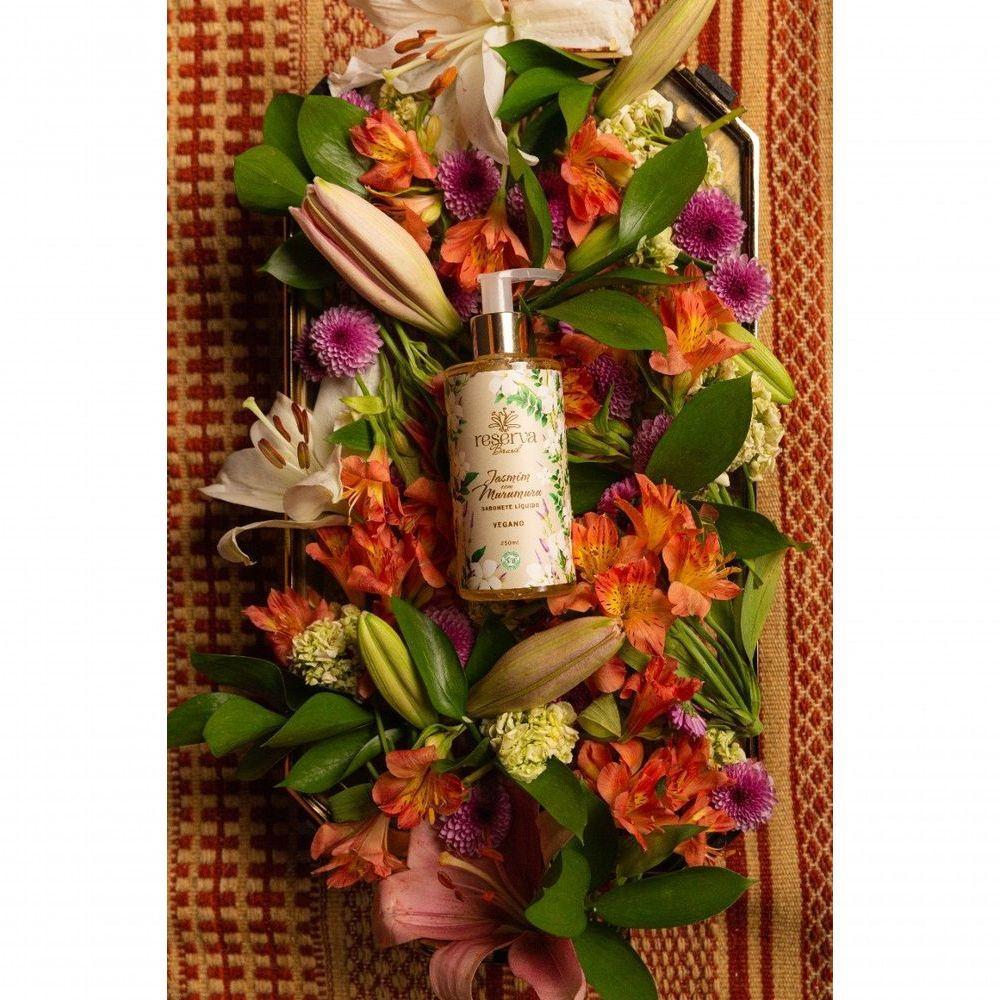 Sabonete Líquido Vegano Jasmim Com Murumuru 250ml - 4