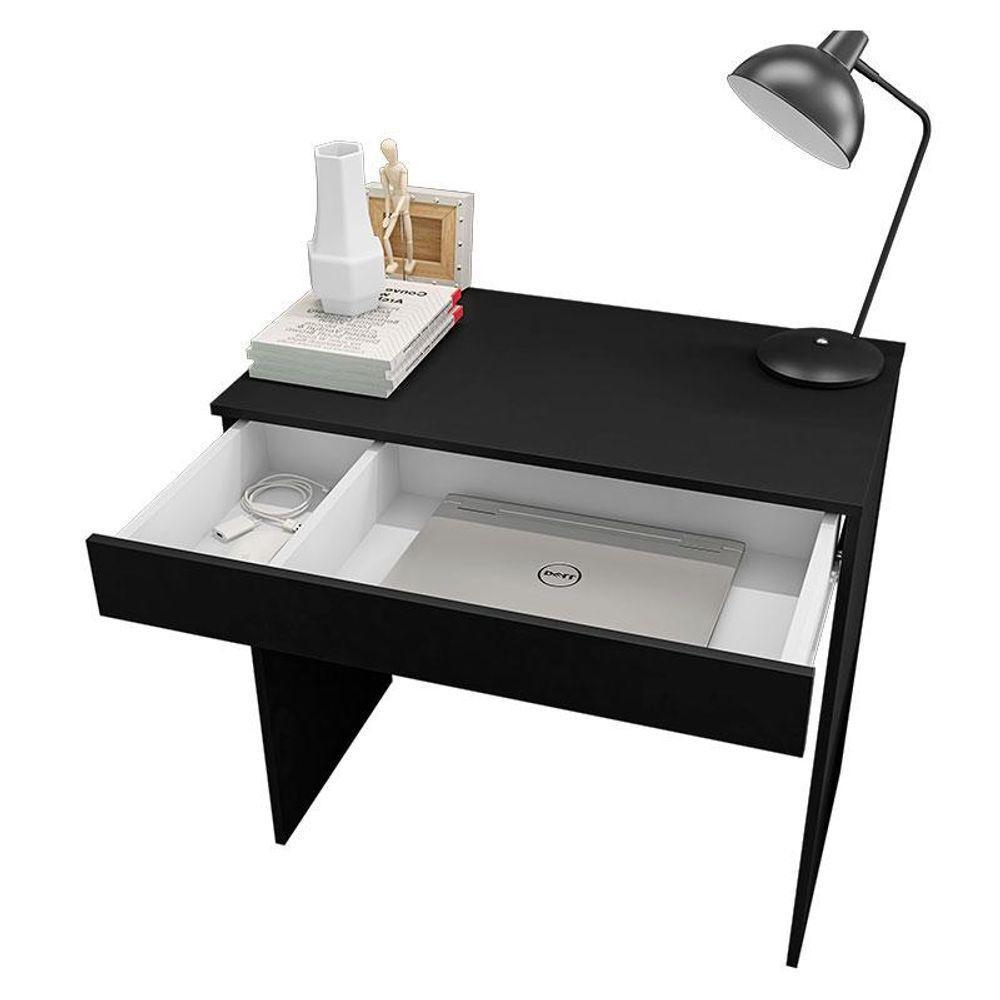 Mesa Para Computador Alexia Preto Fosco - Ajl - 3