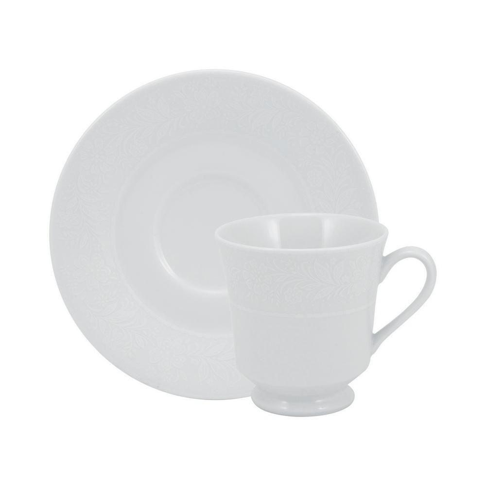 Jogo De Jantar 42 Peças Chá Café Noiva Porcelana Schmidt - 8