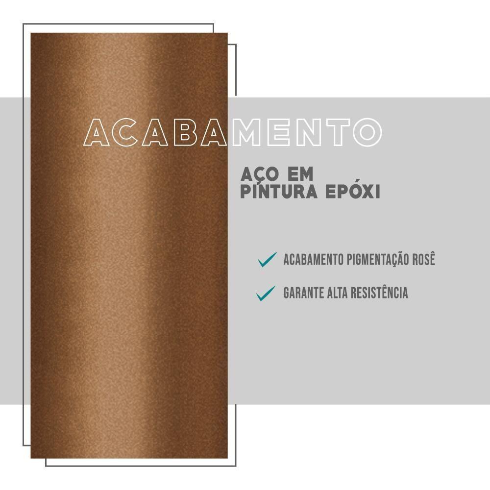 Mesa De Jantar Retangular 1,6 M átria 1592 Carraro Nogal/rose - 3