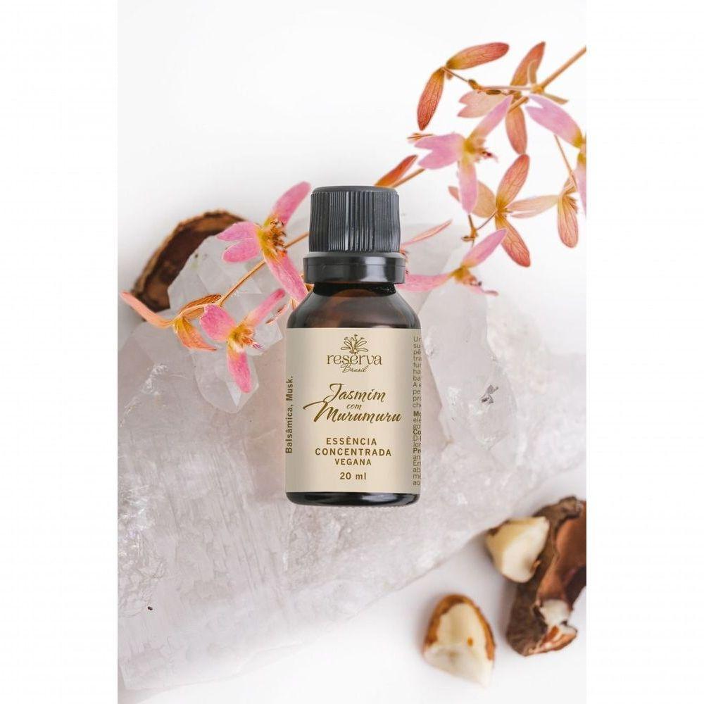 Essência Concentrada Vegana Jasmim Com Murumuru 20ml - 2