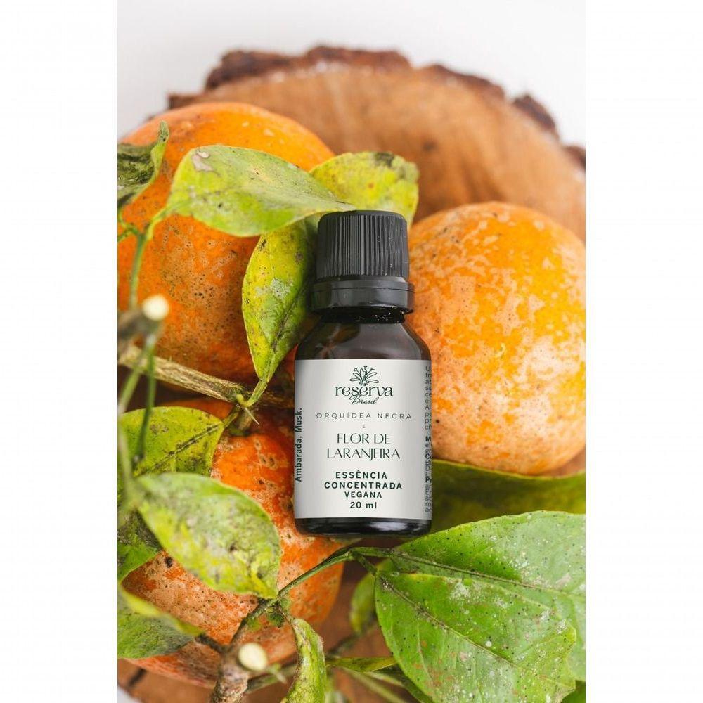 Essência Concentrada Vegana Orquídea Negra E Flor De Laranjeira 20ml - 2