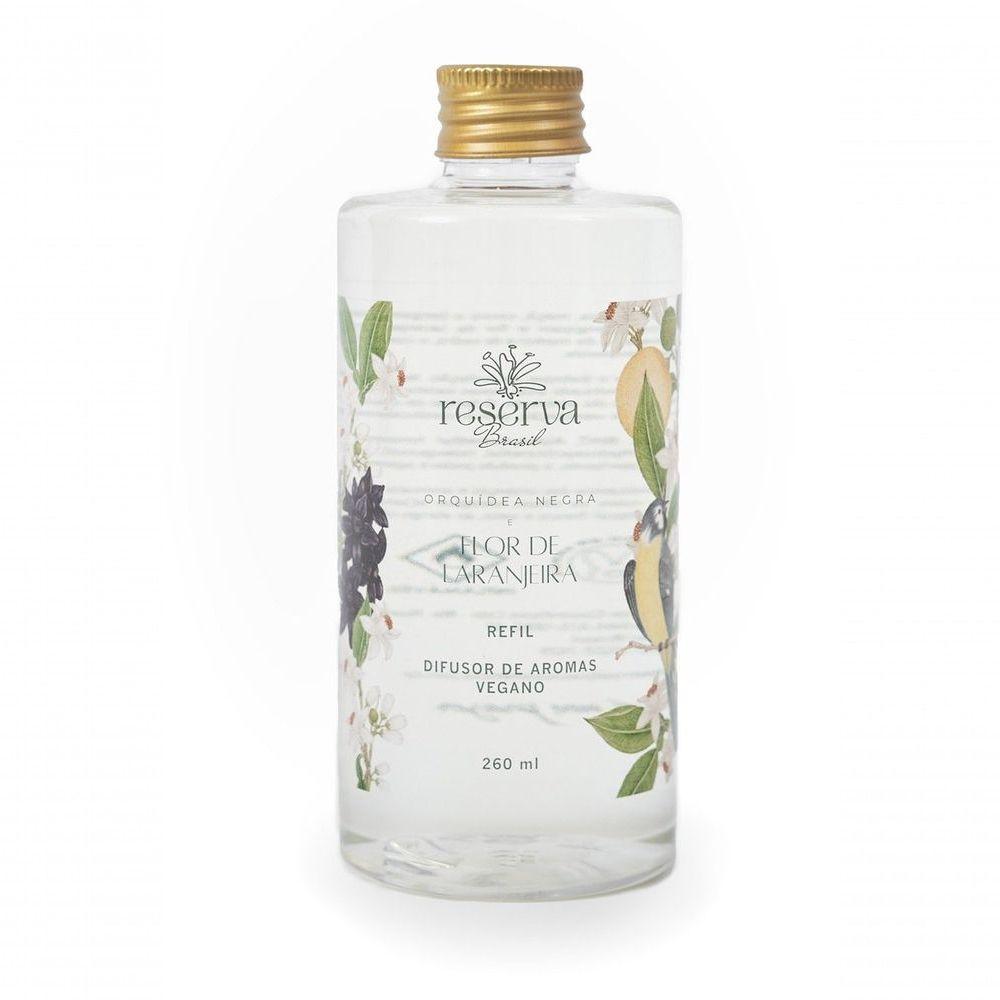 Refil Difusor De Aromas Vegano Orquídea Negra E Flor De Laranjeira 260ml - 1