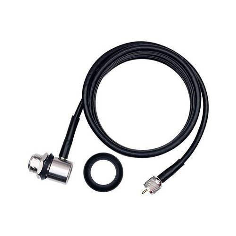 Kit Cabo Rg-58 5,5 Metros Conector Uhf Mini Motorola M-805k - 1