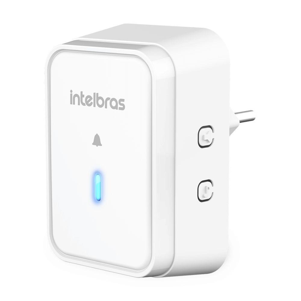 Campainha Sem Fio Com Bateria Intelbras Cib 101 Branca - 2