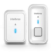 Campainha Sem Fio Com Bateria Intelbras Cib 101 Branca - 1