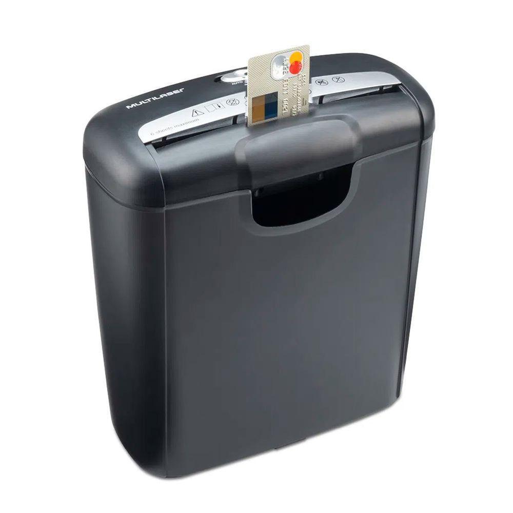 Fragmentadora De Papel E Cartao 6 Folhas 10l 127v Of009 - 4