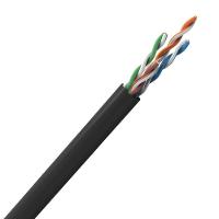 Cabo Lan U-utp Cat.5e 24awg 4 Pares Cmx Uso Externo Caixa C- 305 Metros Preto 100% Cobre 23200174 - 2