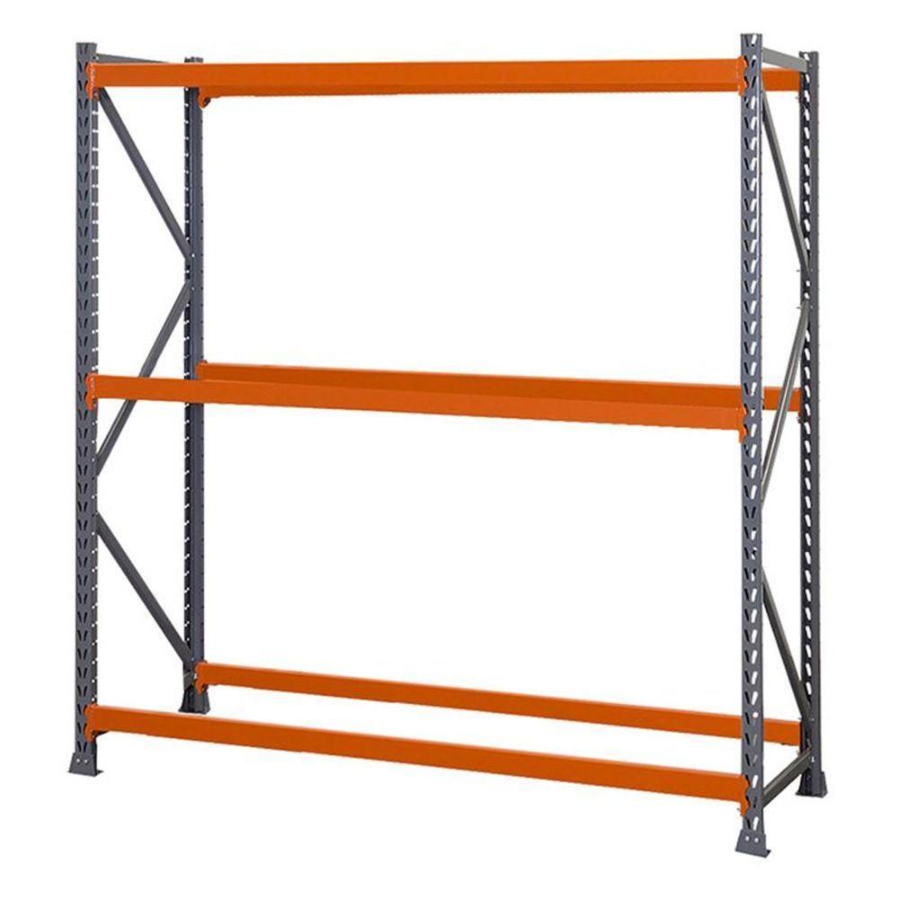 Mini Porta Pallet Inicial 1,8x0,8x2m Estante De Armazenagem Com 3 Níveis 500kg - 1