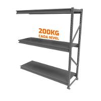 Mini Porta Pallet Slim Continuação 1,80x0,60x2m Estante Para Armazenagem Com Plano - 2