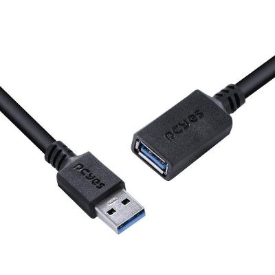 Cabo Extensor Usb A 3.0 Macho Para Usb A 3.0 Fêmea 28awg Puro Cobre 1 Metro - Puamf3-1
