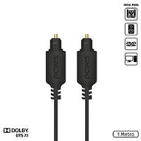 Cabo óptico Digital Toslink Macho 1 Metro - Pod-1 - 2