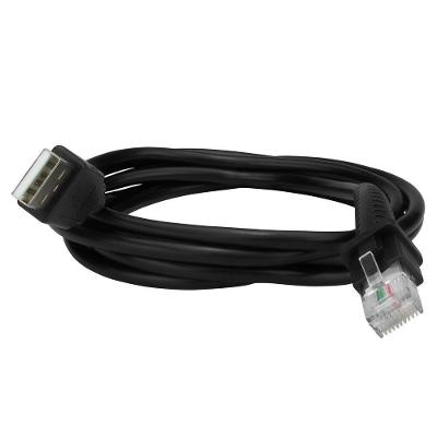 Cabo De Dados Pluscable Lb-50/100bk Para Leitor De Codigo De Barras