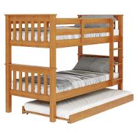 Treliche De Solteiro Madeira Maciça Para Colchão 88 X 188 Cm Multimóveis Cr35245 Mel Mel - 1