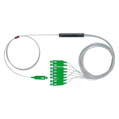 Mini Splitter óptico Plc-sc Apc 1x8 Nklt-nmpl108110110441 (emb C- 2 Unid) - Pc - 2