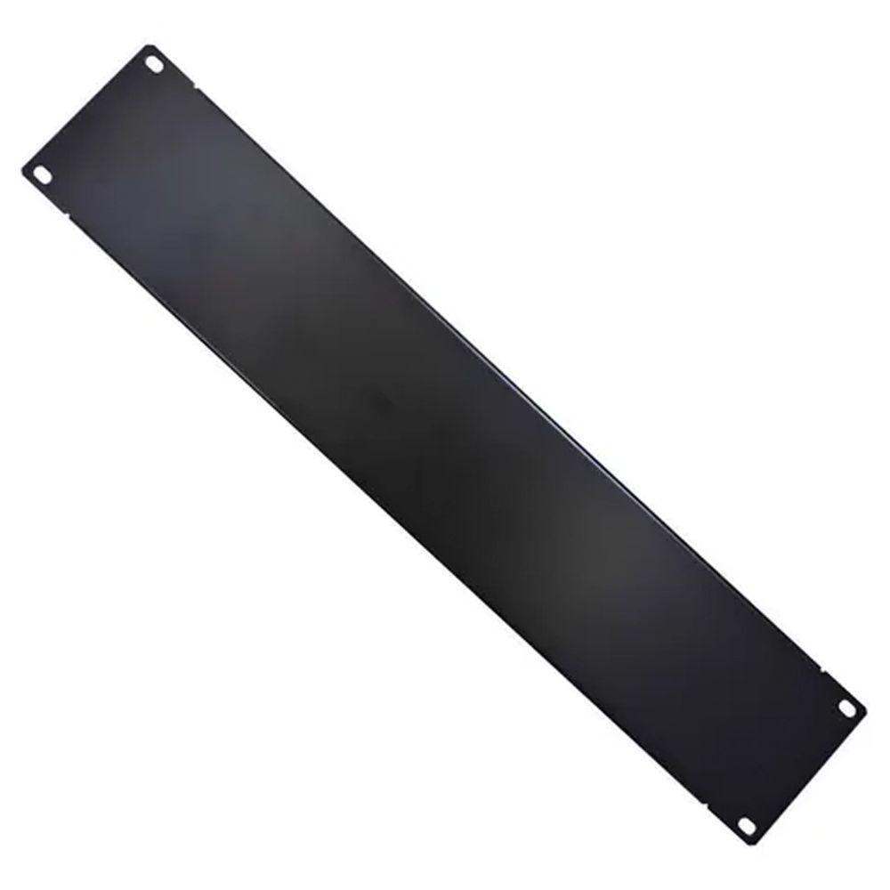 Frente Falsa Evus Ev-bp2u Para Rack 2u X 19" Preto - 2