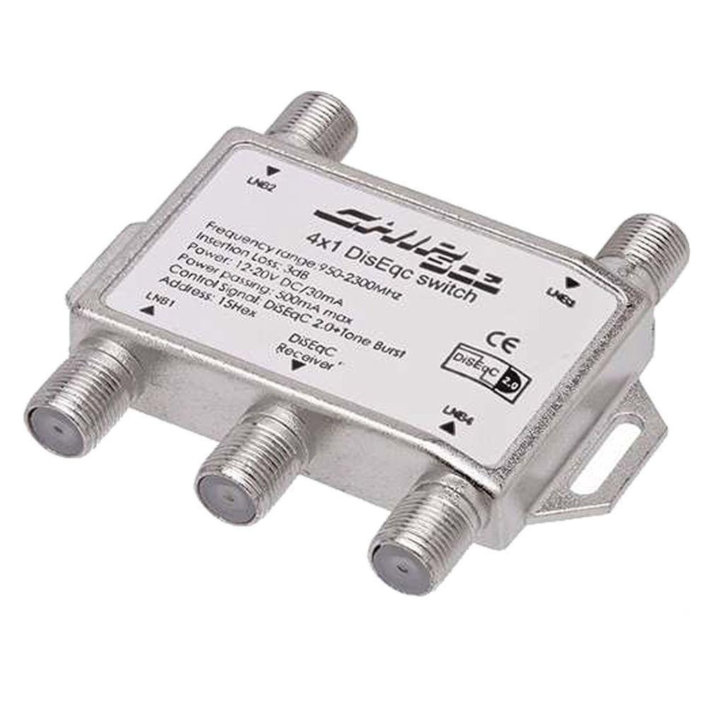 Chave Diseqc 4x1 Vias 2.0 - 1