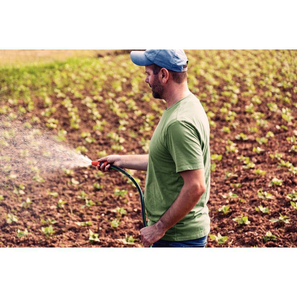 Mangueira Flex Para Jardim Tramontina Verde Com Faixa Preta Em Pvc 4 Camadas 15 M Com Engate Rosqueado E Esguicho - 3