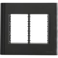 Placa 6 Postos 4x4 Tramontina Giz Preta Com Suporte - 1